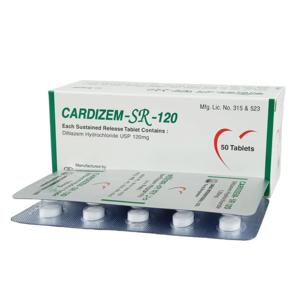 Cardizem SR 120 mg Tablet