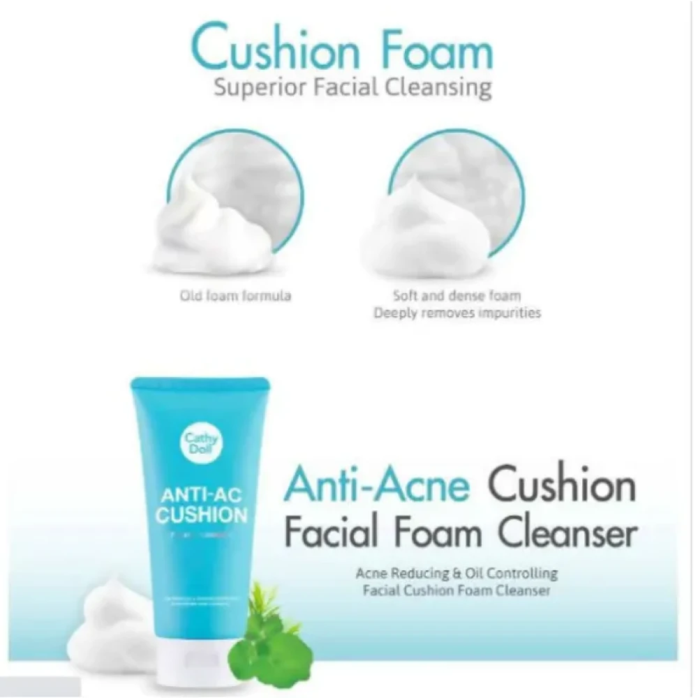 Cathy Doll Anti Acne Cushion Facial Cleanser 120ml