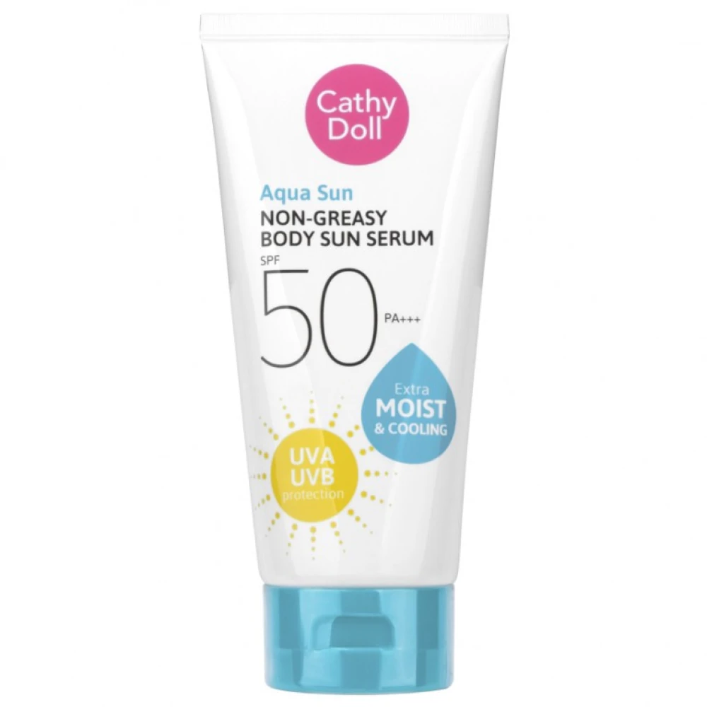 Cathy Doll Aqua Sun Non Greasy Body Sun Serum Spf 50 Pa+++(50ml)
