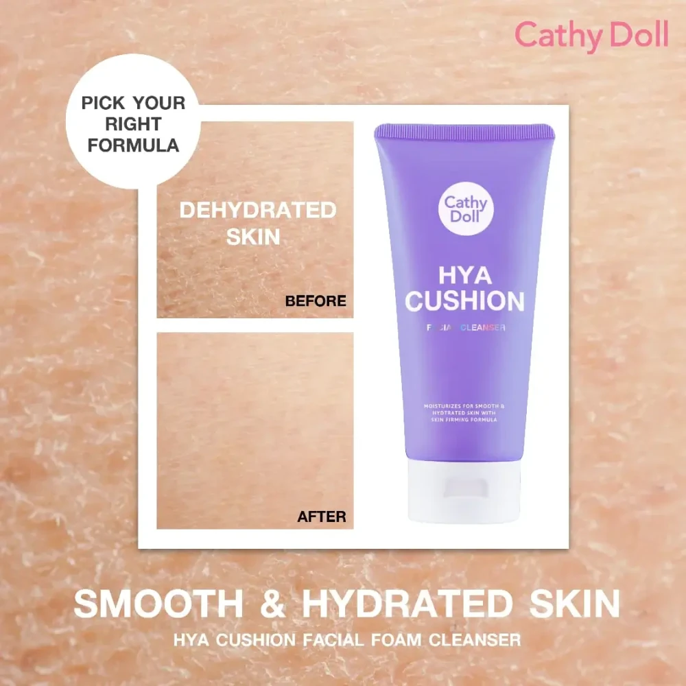 Cathy Doll Hya Cushion Facial Cleanser 120ml