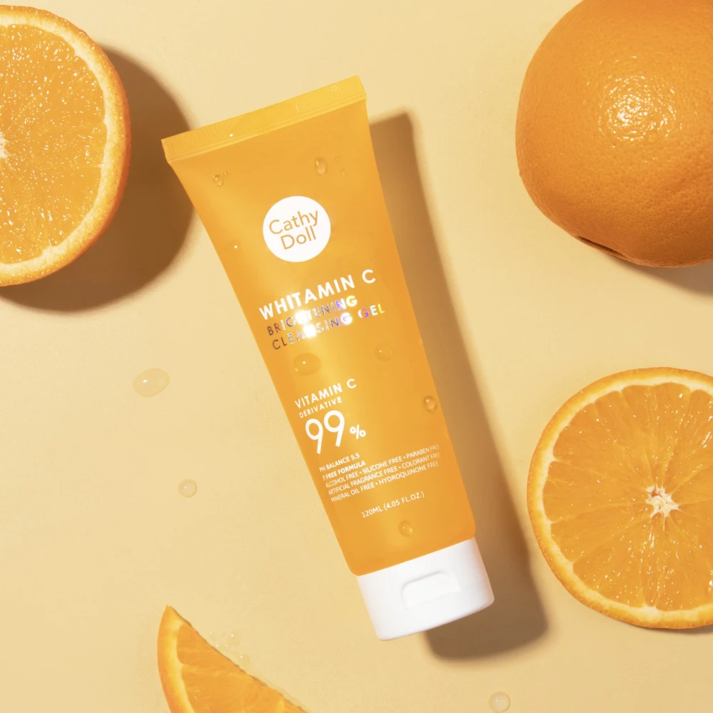 CATHY DOLL WHITAMIN C BRIGHTENING CLEANSING GEL - 120ML