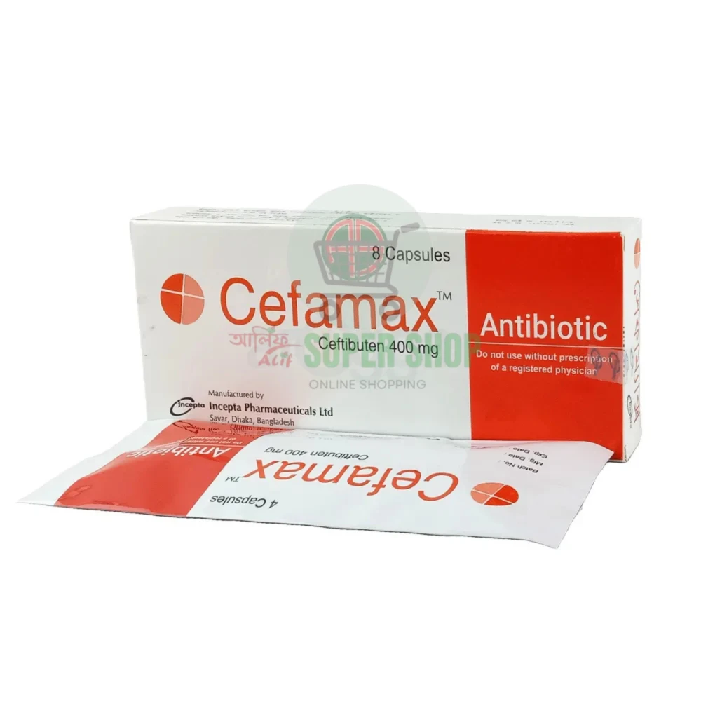 Cefamax 400mg Capsule