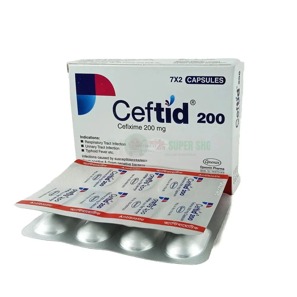 Ceftid 200mg Capsule