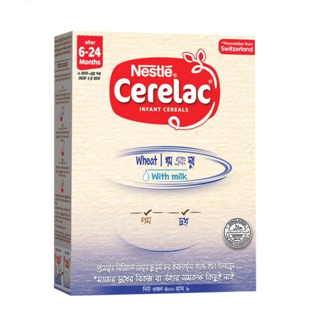 Nestle Cerelac Wheat with Milk (6-24) 350gm
