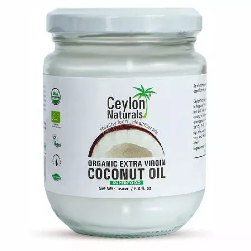Ceylon Organic Coconut Oil 200ml