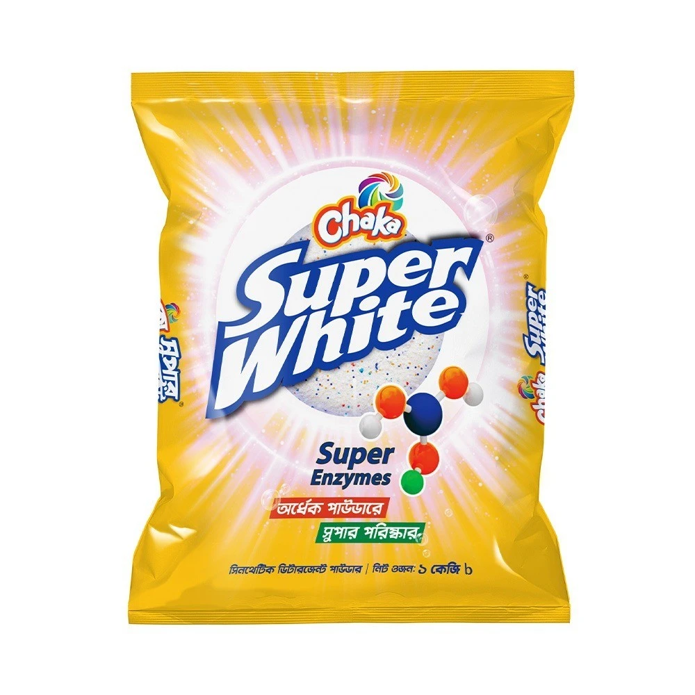 Chaka Super white Detergent powder 1kg
