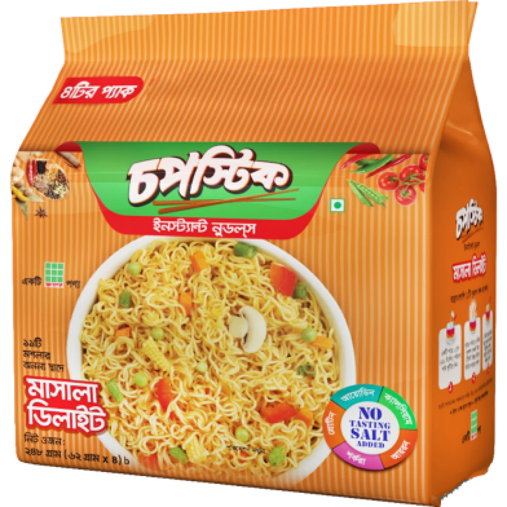 Chopstick Instant Noodles Masala Delight 4pcs Pack 248g