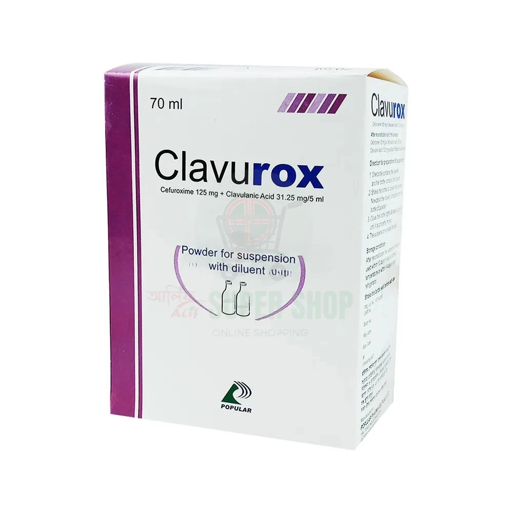 Clavurox Powder for Suspension 70ml