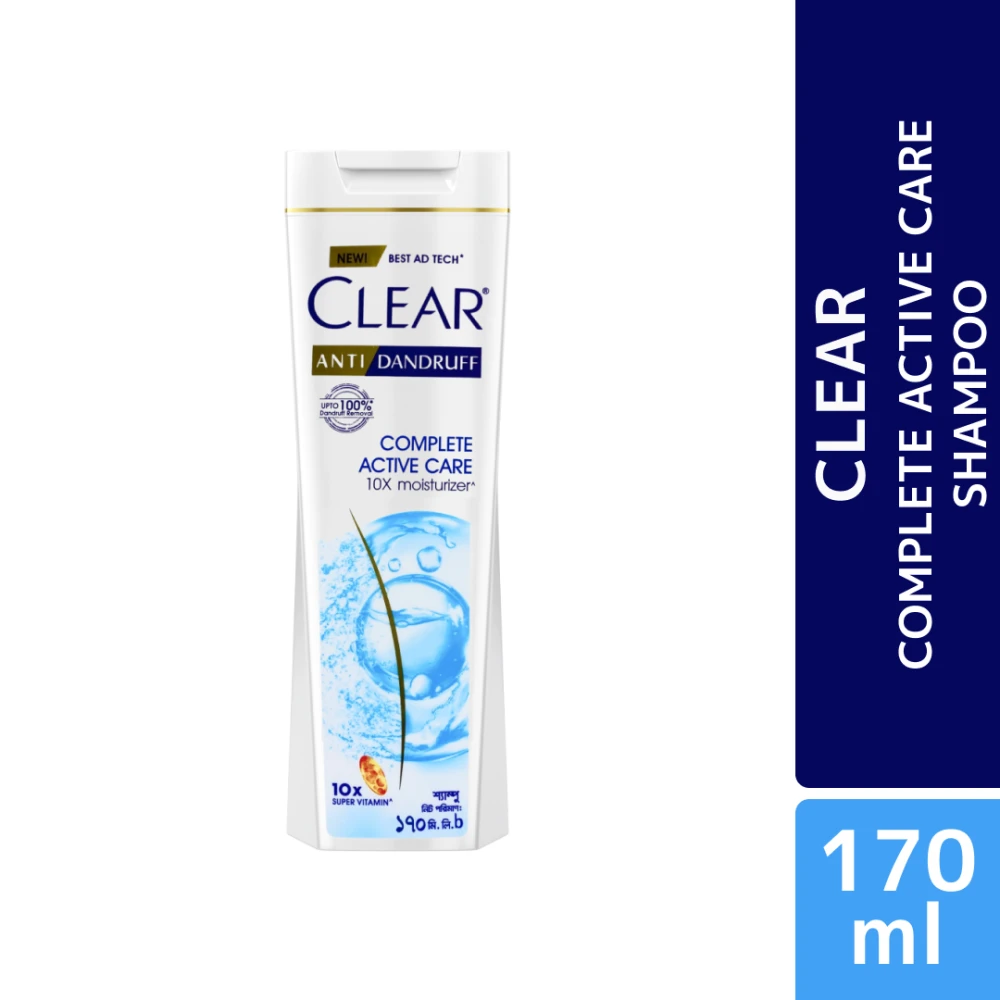 Clear Anti-Dandruff Complete Active Care Shampoo 170ml