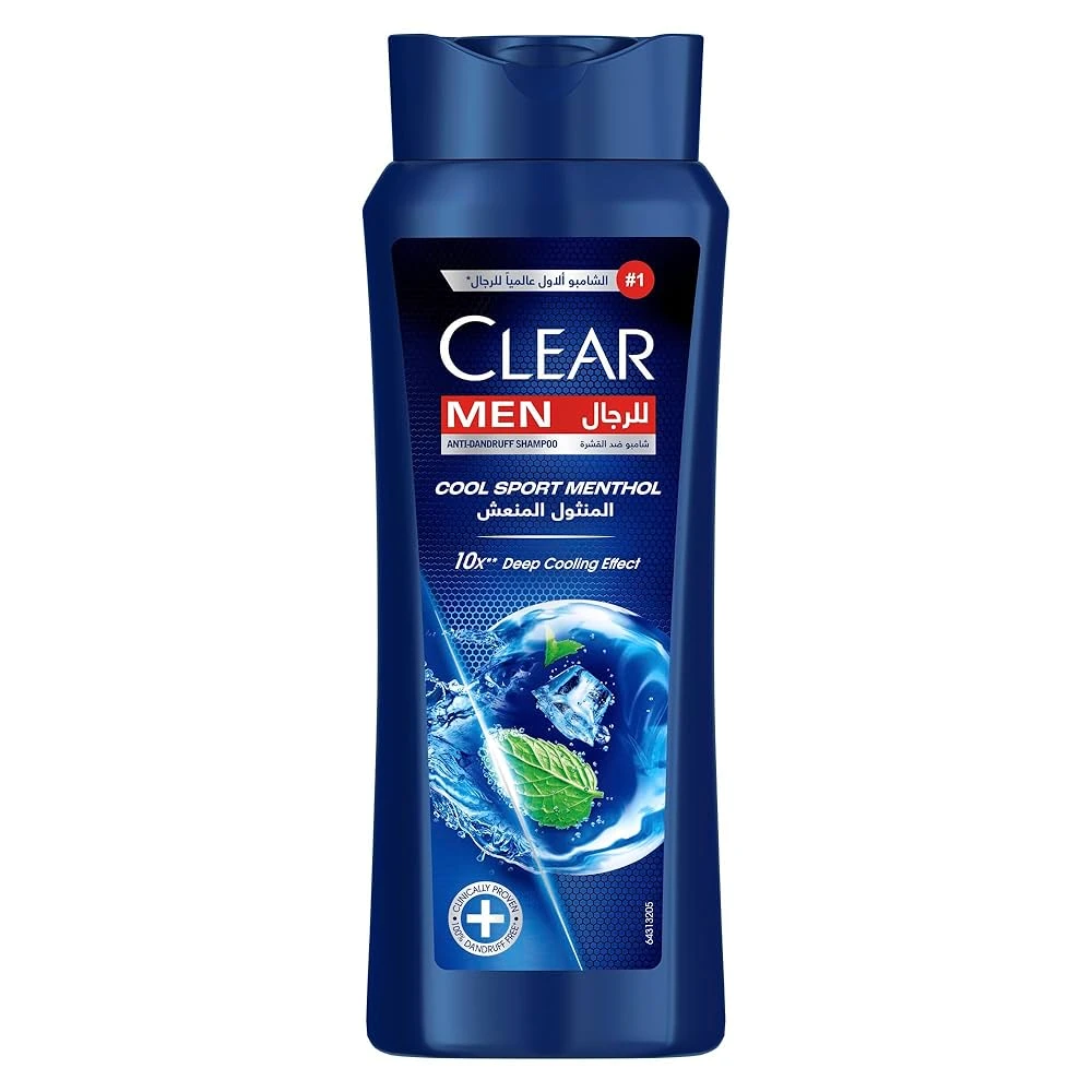 Clear Cool Sport Menthol Men Anti-Dandruff Shampoo 600ml