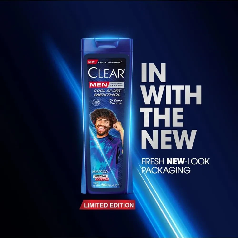 Clear Men Anti Dandruff Cool Sport Menthol Shampoo 170ml