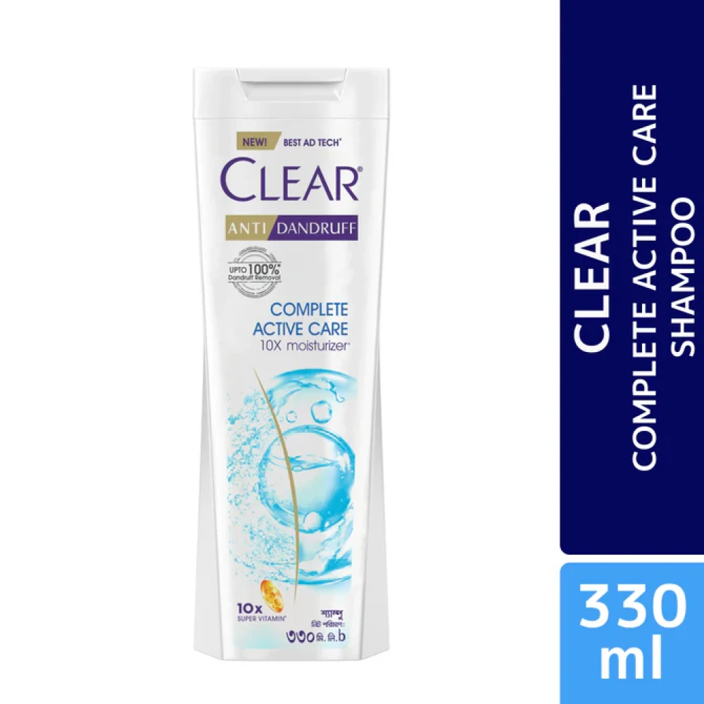 Clear Shampoo Complete Active Care Anti Dandruff  330ml