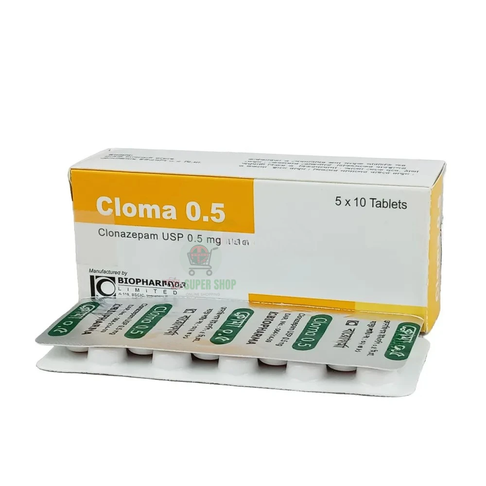 Cloma 0.5 mg Tablet