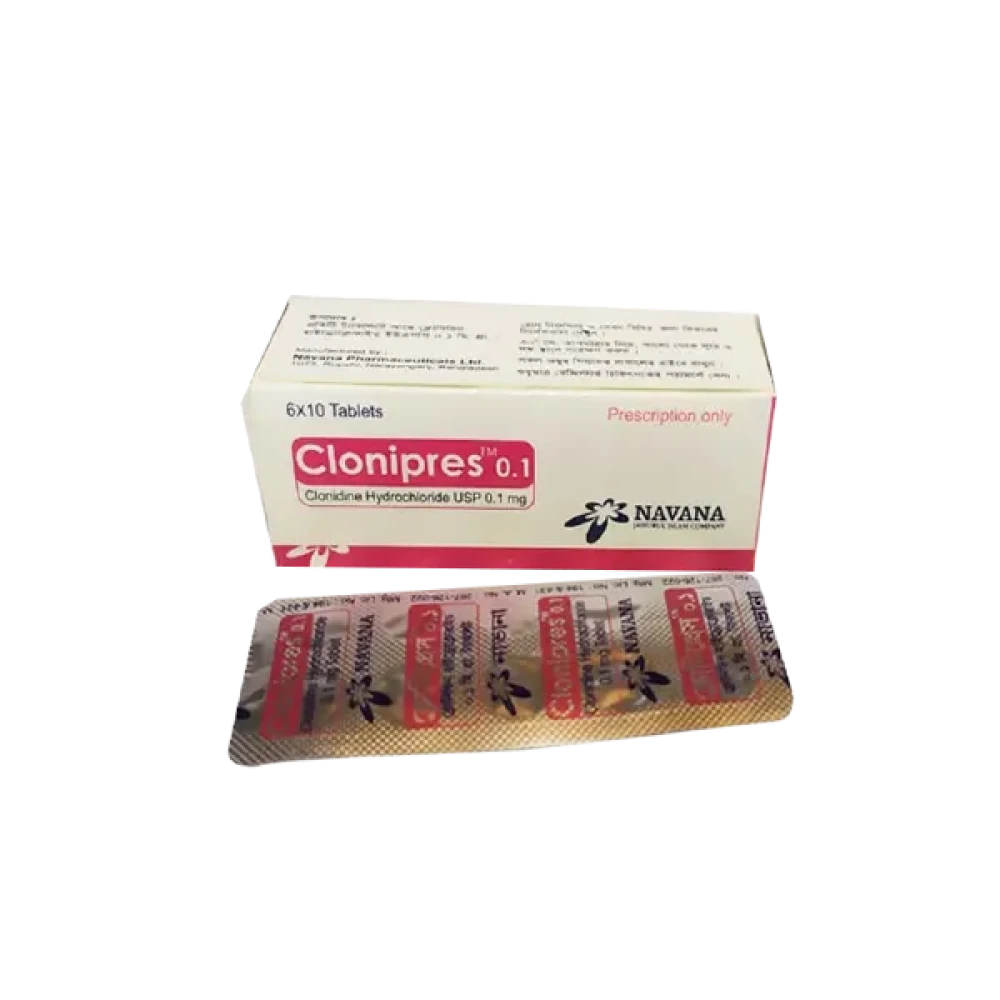 Clonipres 0.1mg Tab