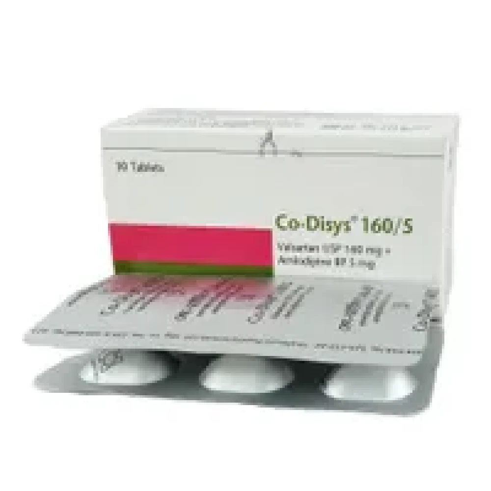 Co-Disys 160/5mg Tablet