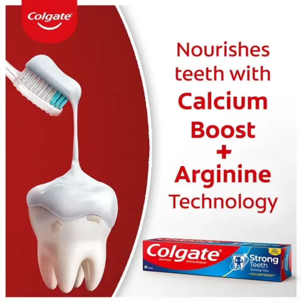 Colgate Strong Teeth Dental Cream Toothpaste 100g
