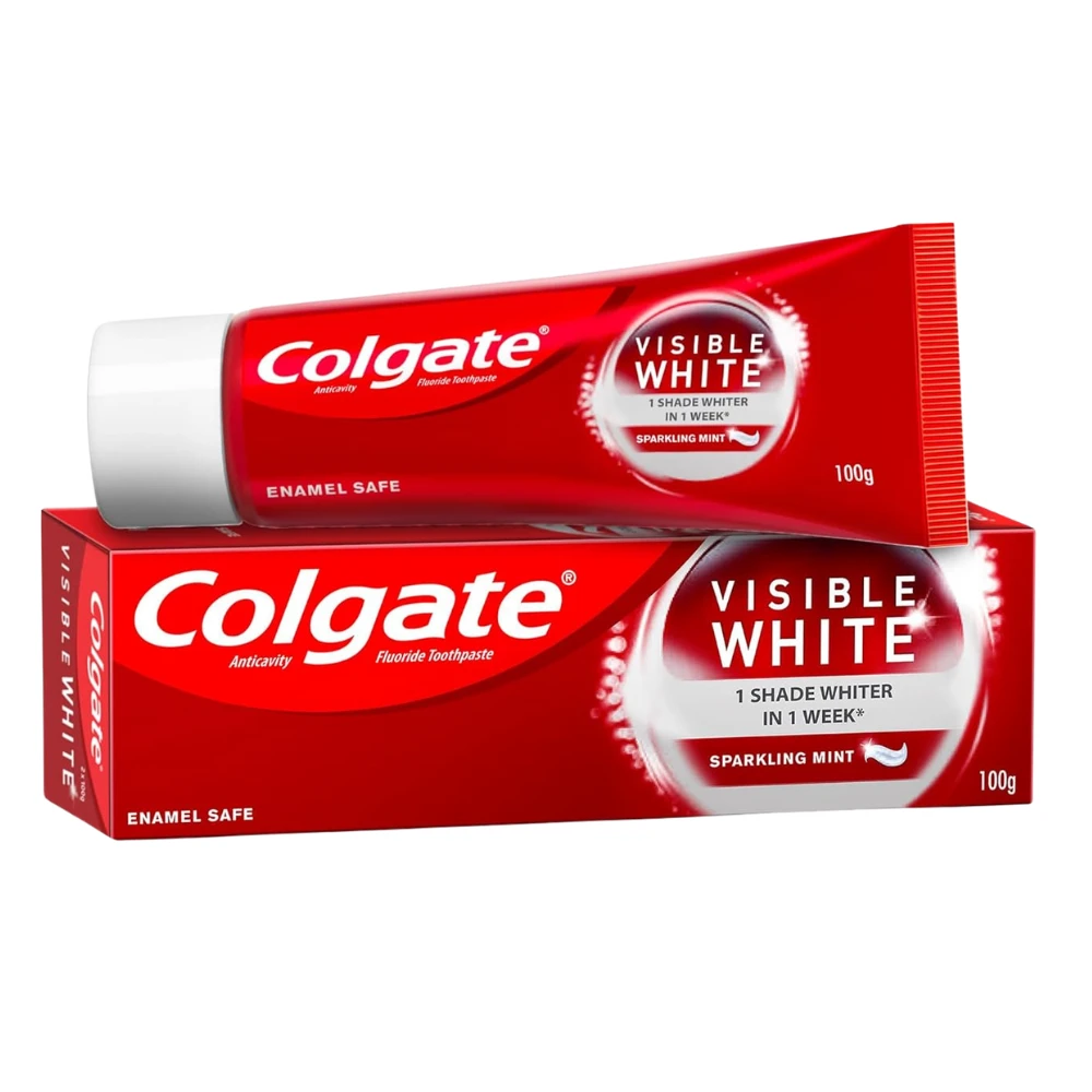 Colgate Visible White Daily Toothpaste 100g+20g