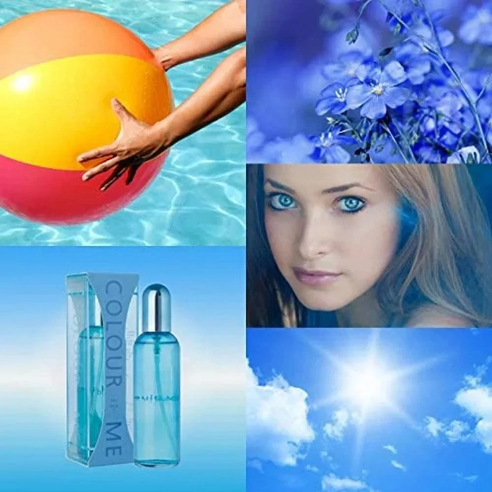 Colour Me Sky Blue Eau De Parfum 100ml
