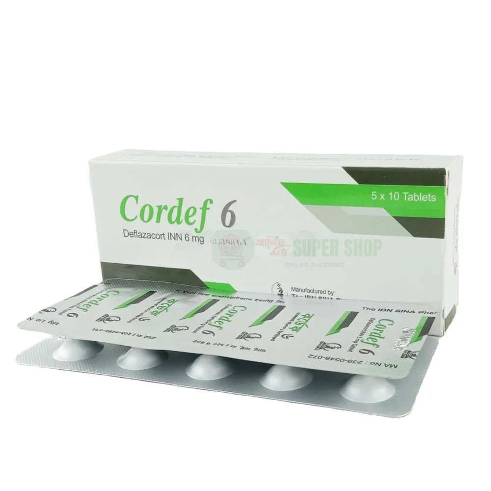 Cordef 6mg Tablet