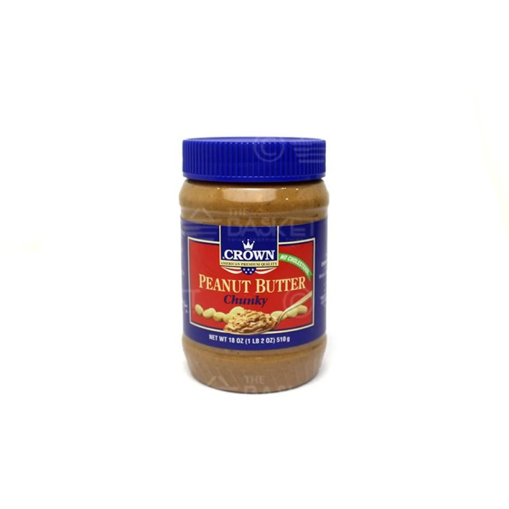 Crown Chunky Peanut Butter No Cholesterol 510g