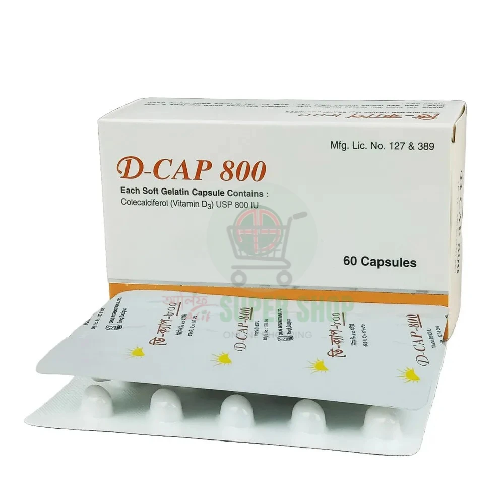 D-Cap 800mg Capsule