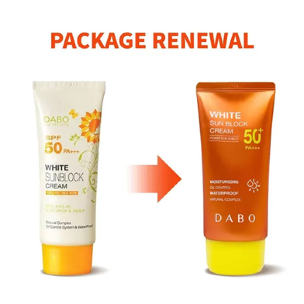Dabo White Sun Block Cream 50+PA+++ 70ml