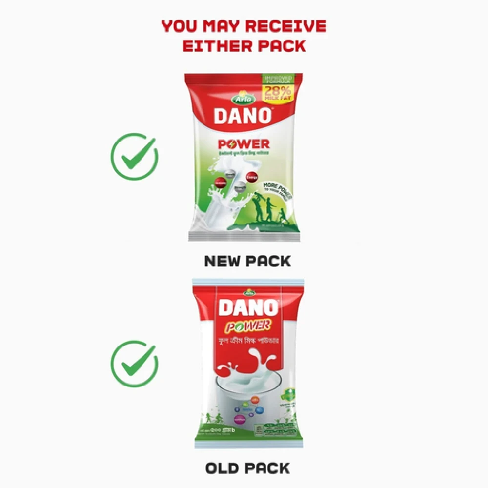 Dano Power Full Cream Milk Powder 500gm