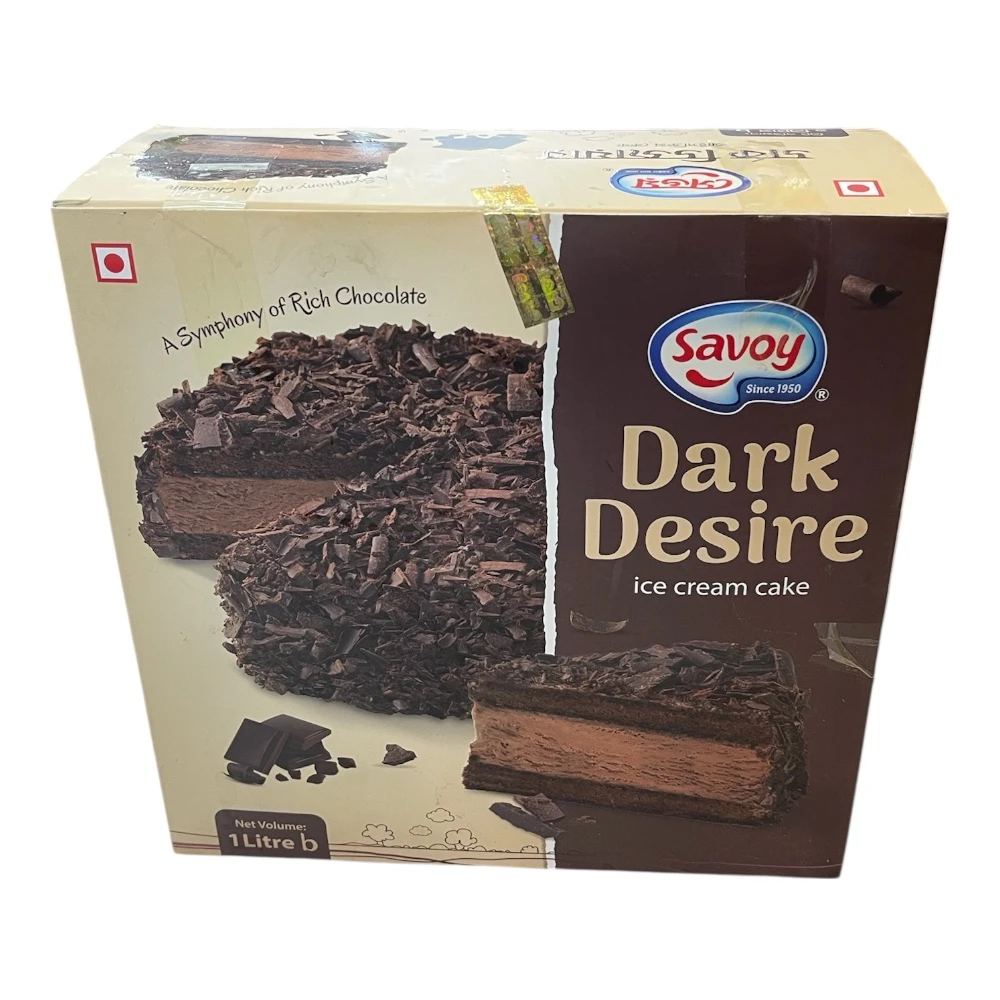Savoy Dark Desire Ice Cream Cake 1000ml