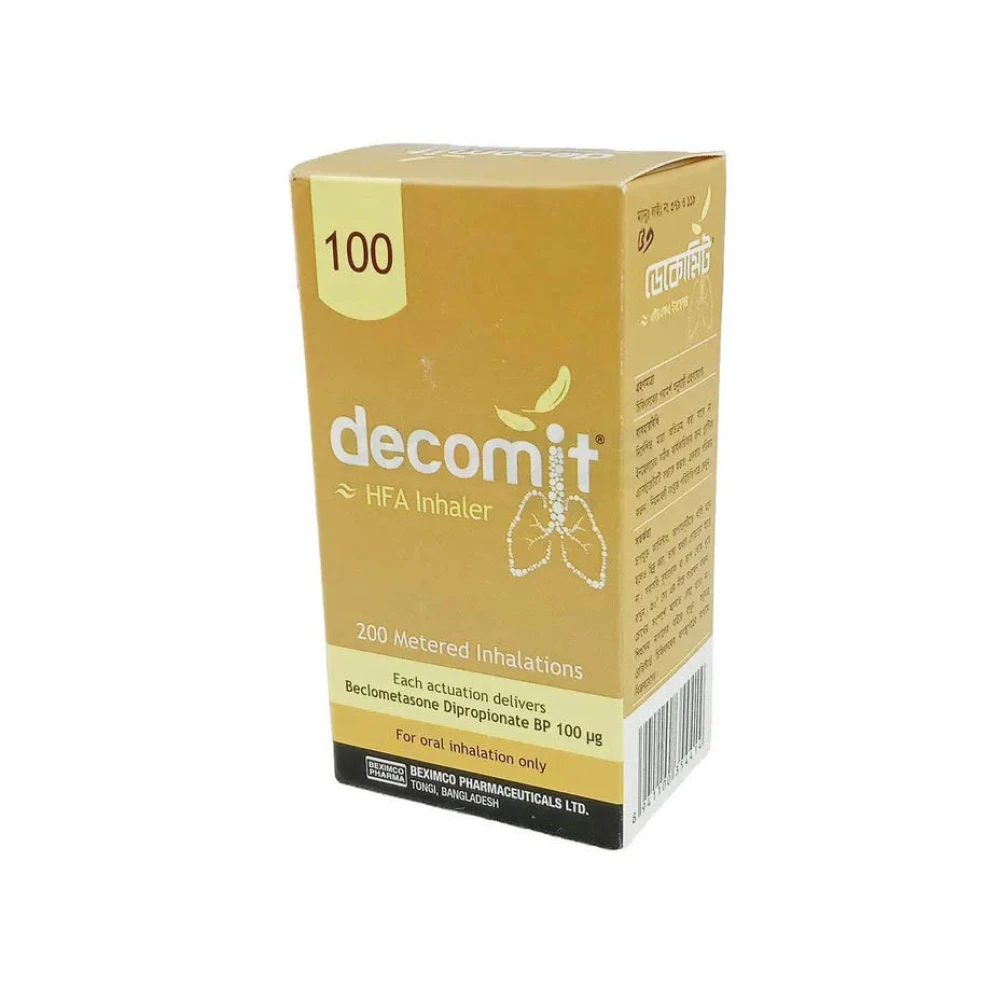 Decomit HFA Inhaler 100mg