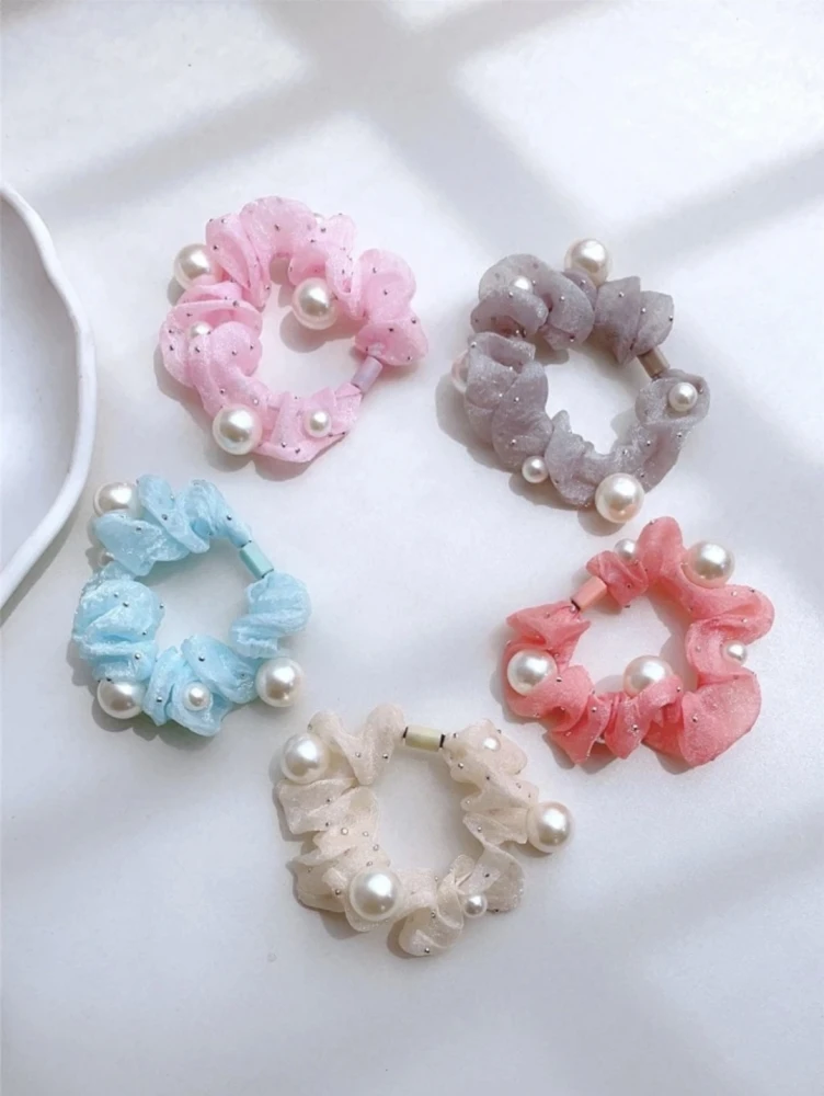 Decor Fashion Scrunchies For Hair Decoration