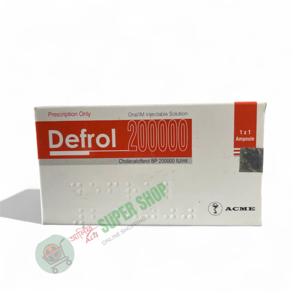 Defrol 200000 mg Injectable
