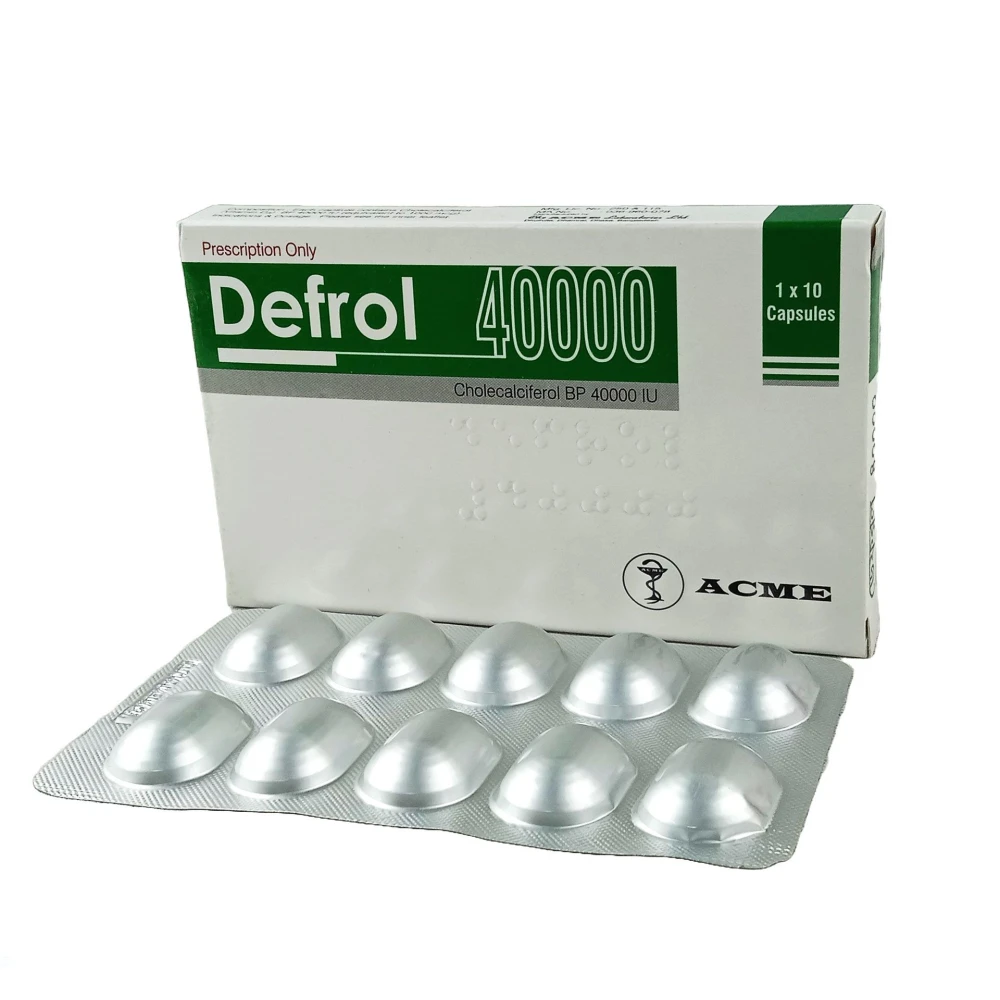 Defrol 40000IU Capsule