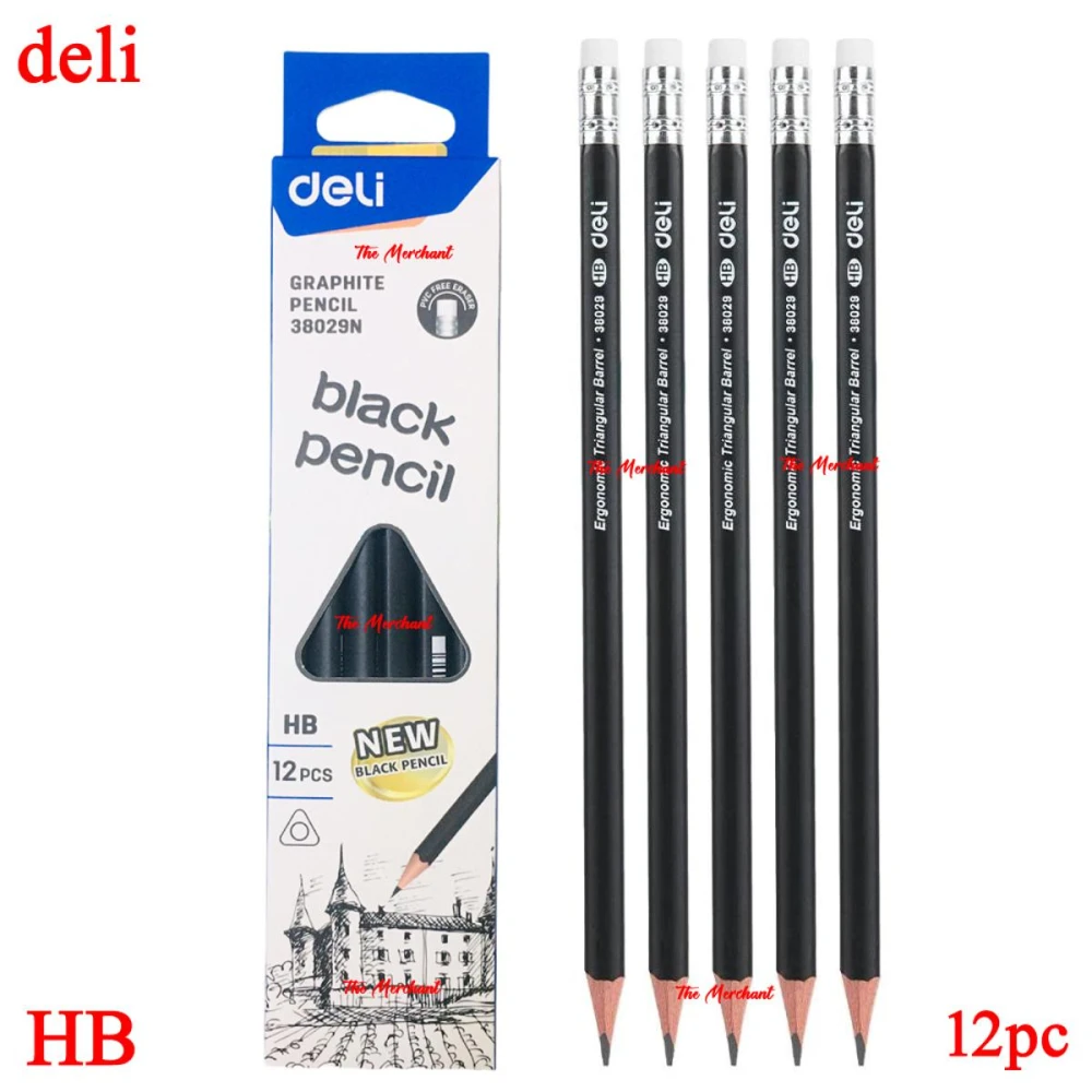 Deli Black Pencil HB