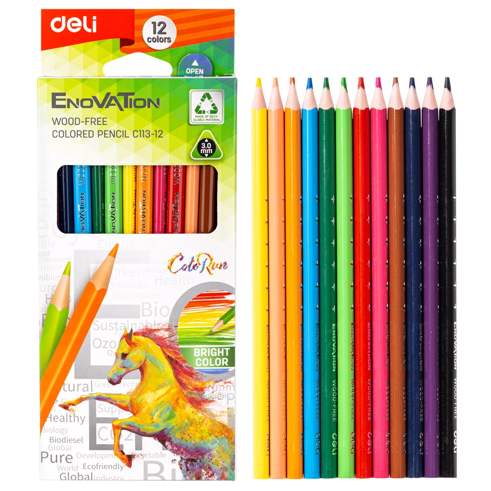 Deli Enovation Colored Pencil C113-12