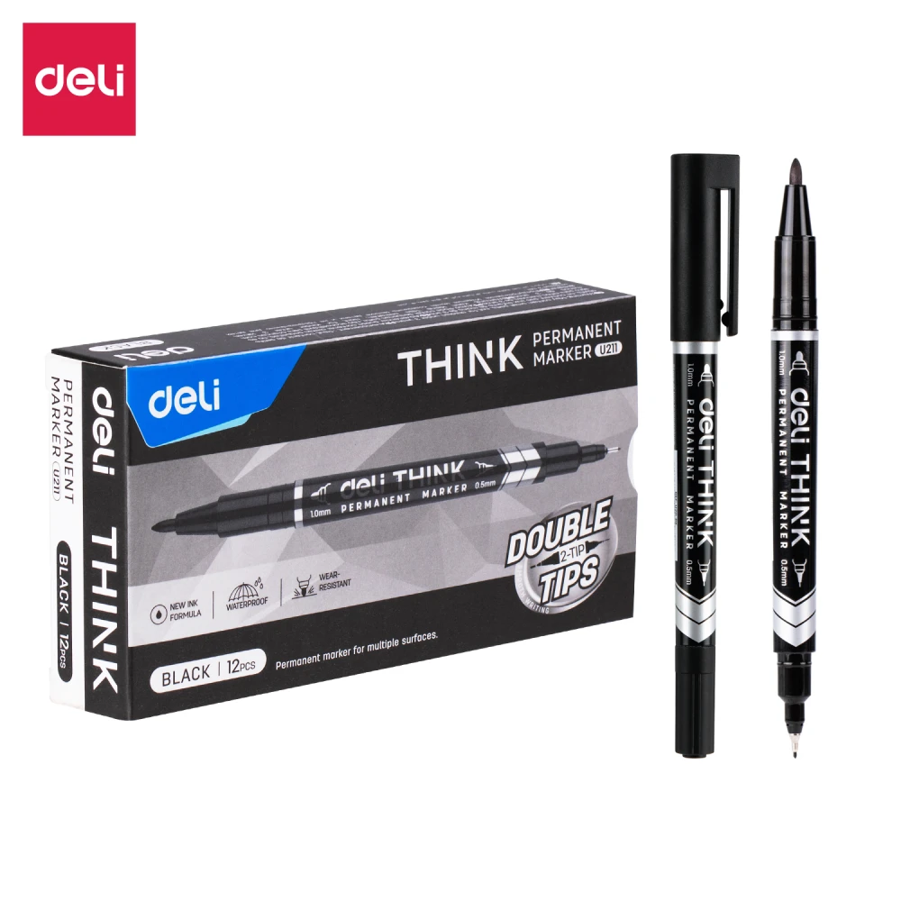 Deli U211 Permanent Marker
