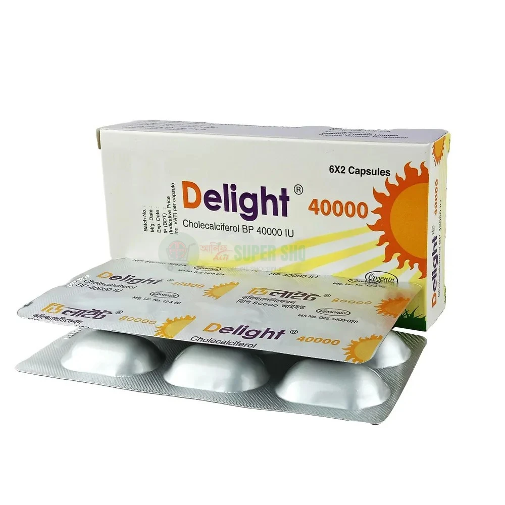 Delight 40000 IU Capsule