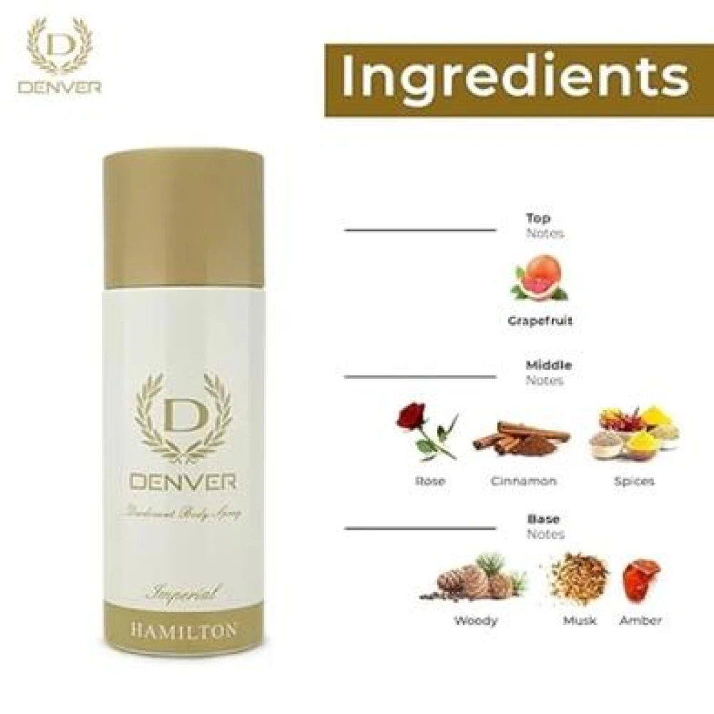 Denver Imperial Hamilton Body Spray 150ml
