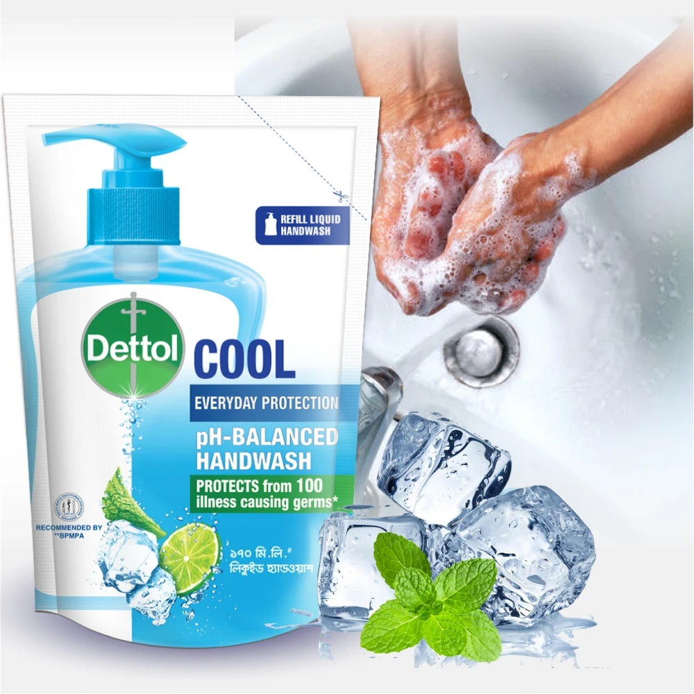 Dettol Cool Refill Liquid Handwash 170ml
