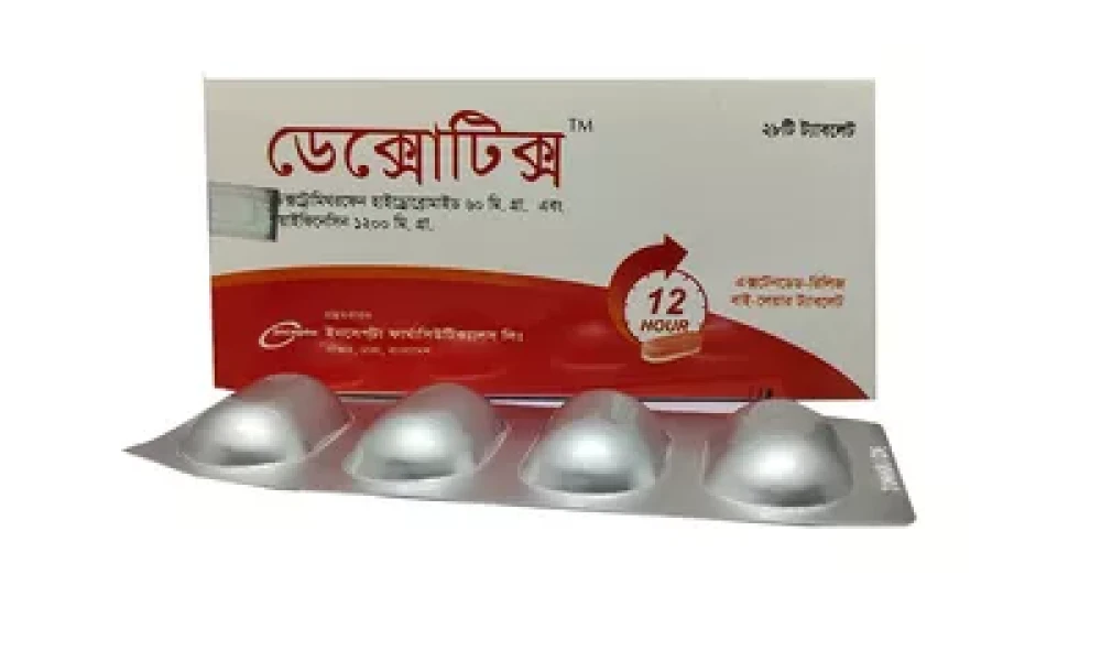 Dexotix Tablet 60mg+1200mg