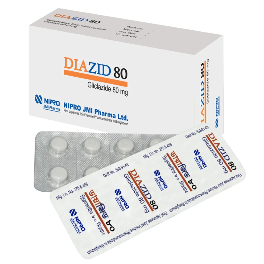 Diazid 80 mg Tablets
