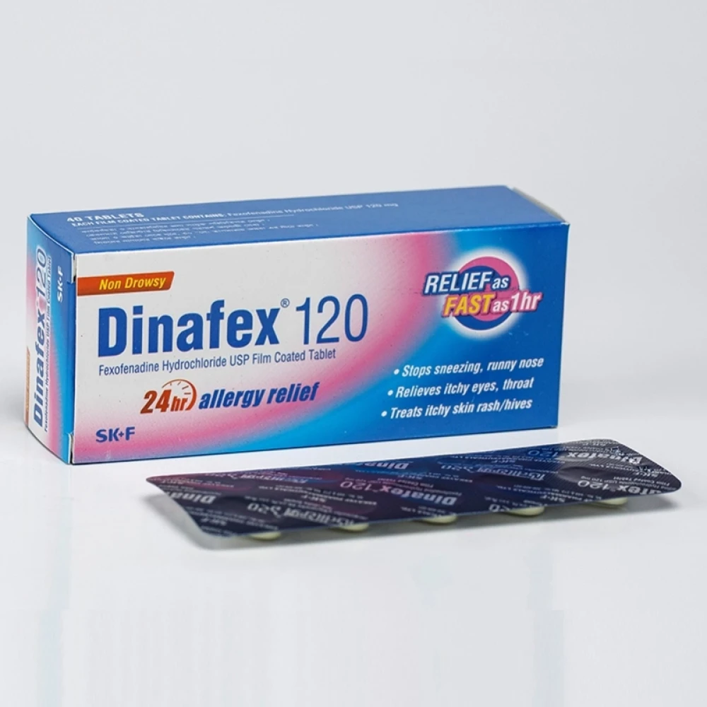 Dinafex 120 mg Tablet