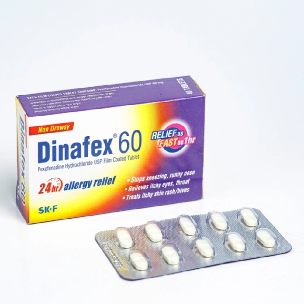 Dinafex 60 mg Tablet