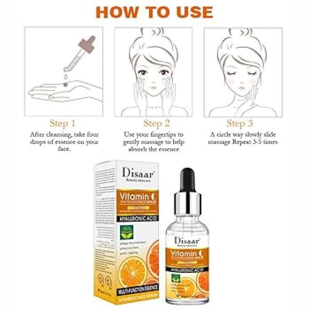Disaar Vitamin C Whitening Face Serum 30ml