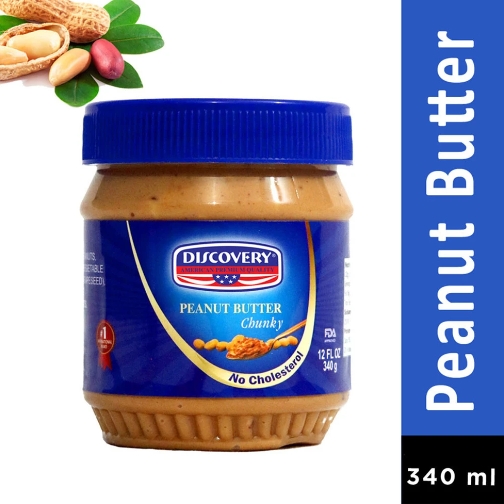 Discovery Peanut Butter Chunky 340gm
