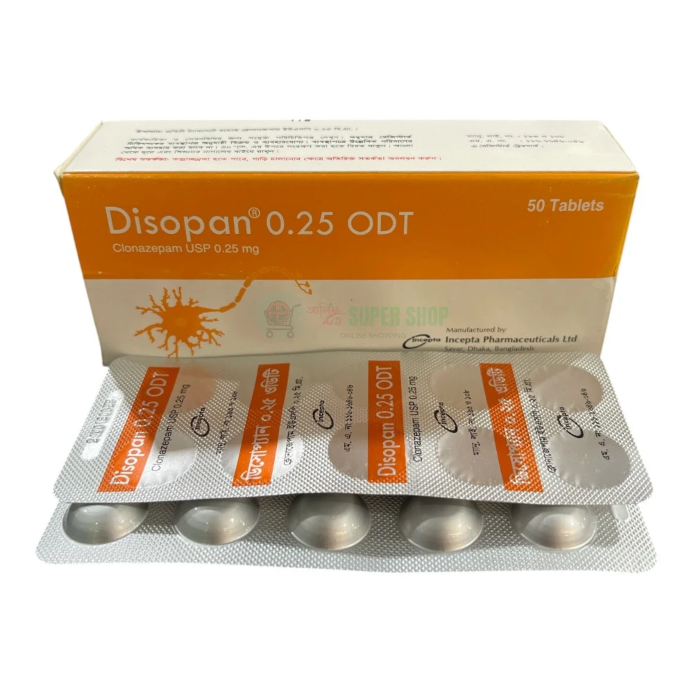 Disopan 0.25ODT Tablet