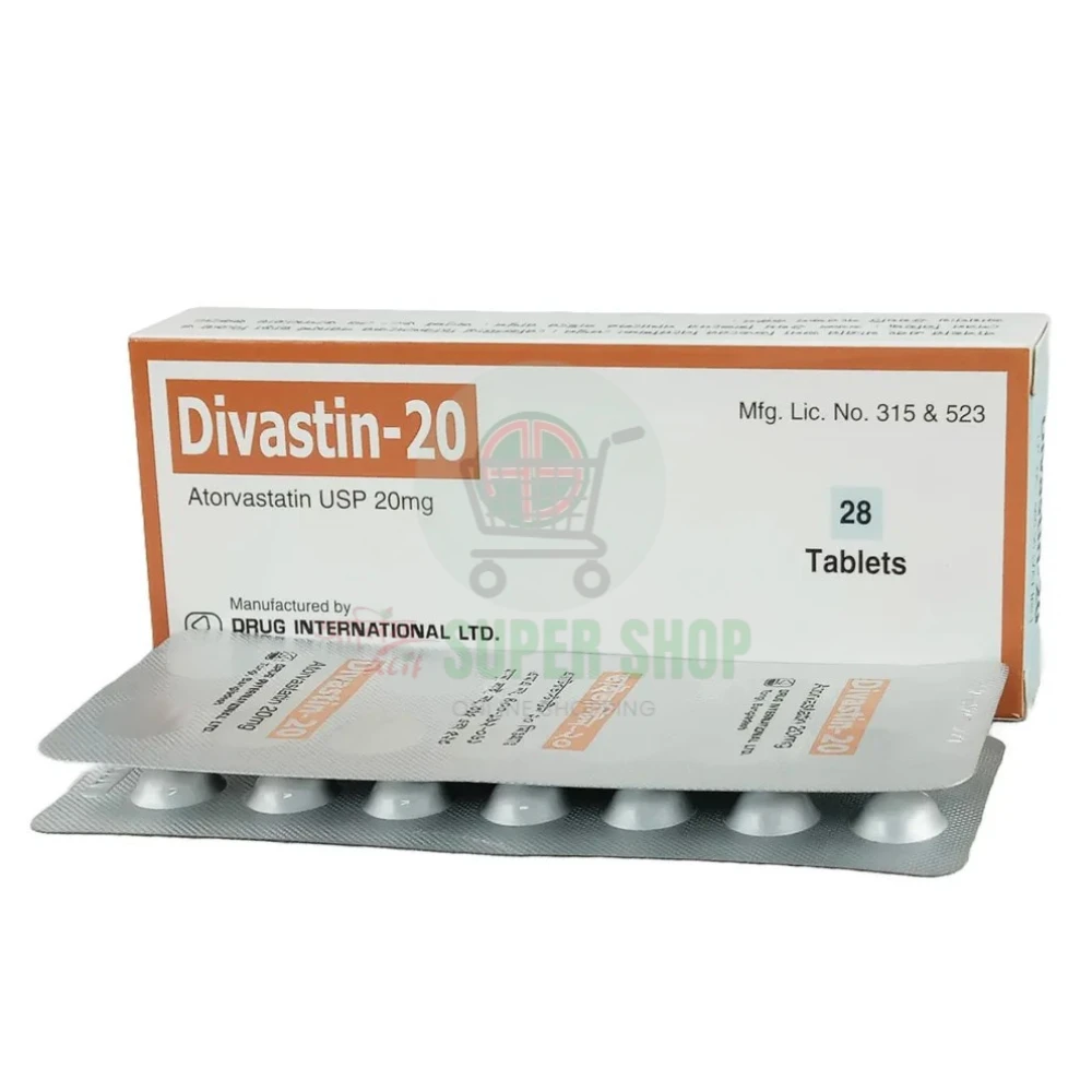 Divastin-20mg Tablet