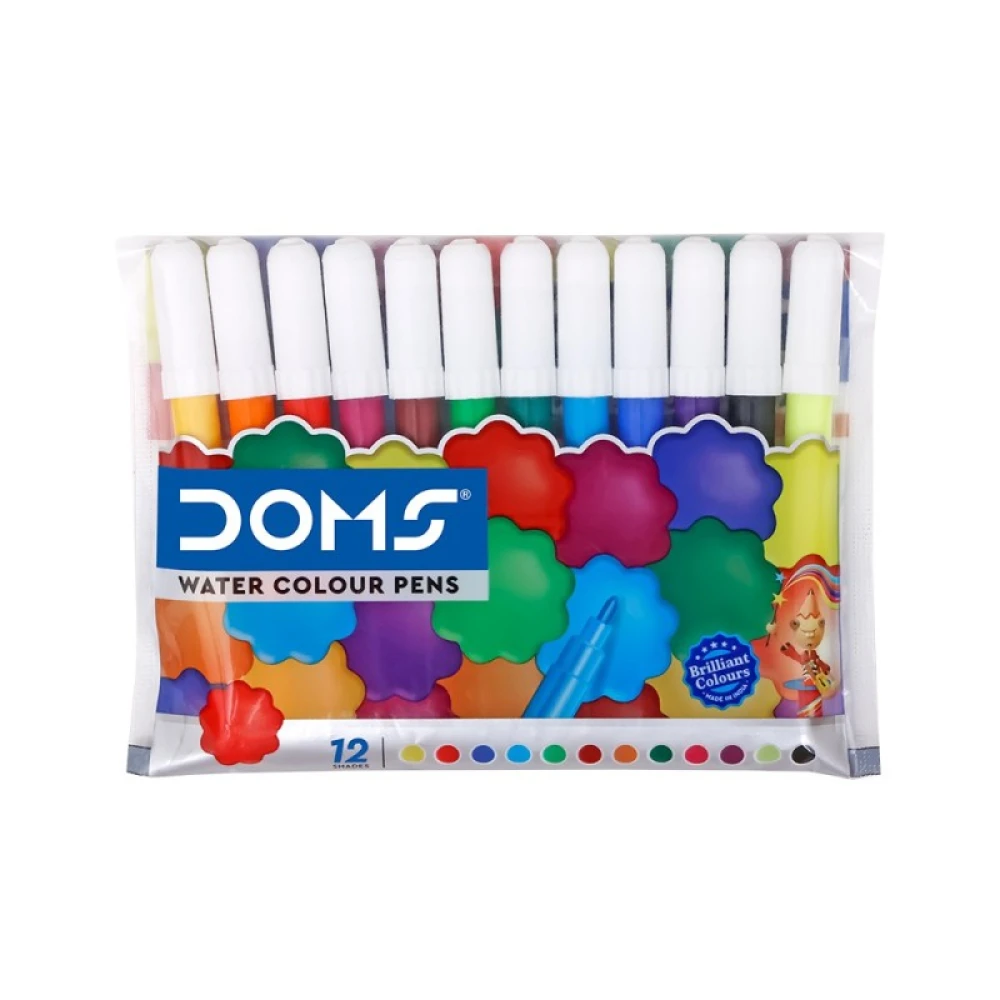 Doms Water Color Pens 12pcs