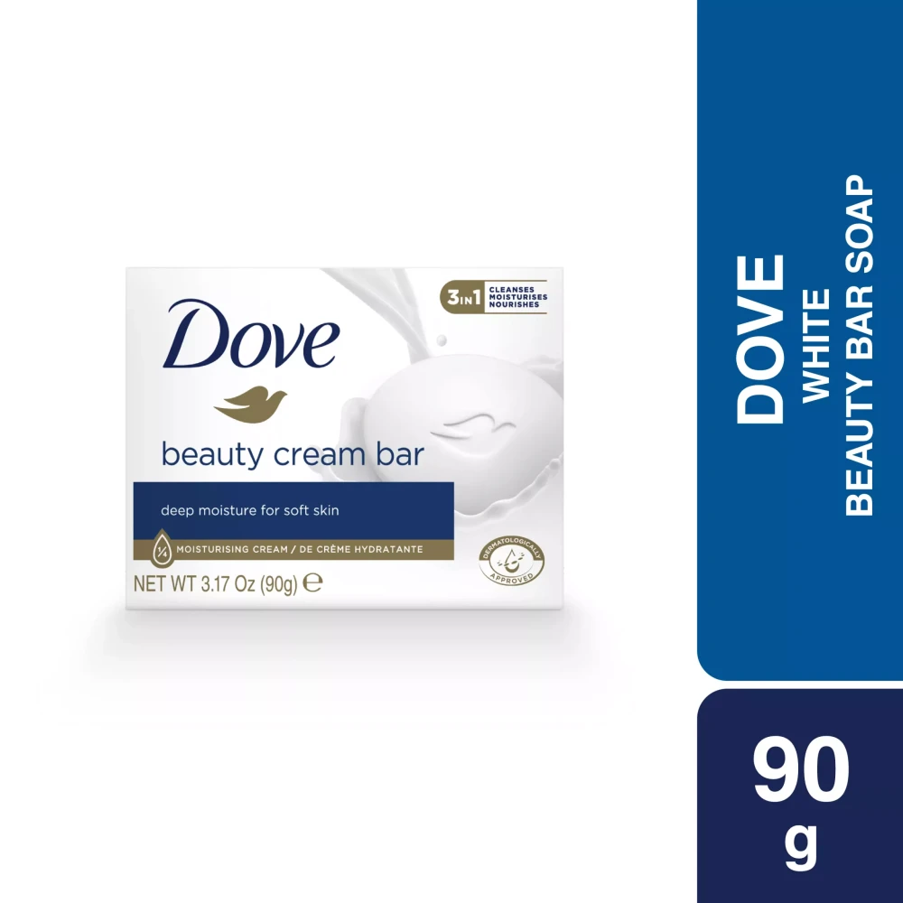 Dove Beauty Bar Soap White 90g