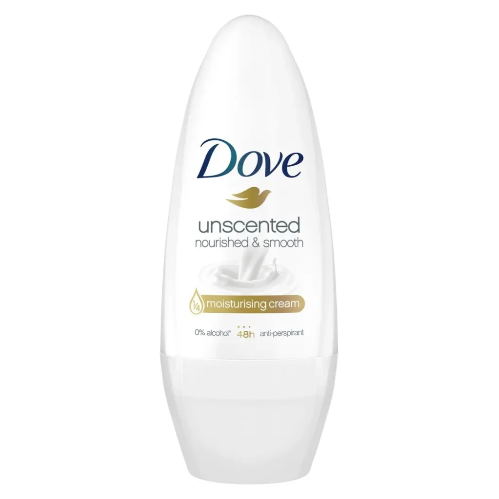 Dove Deodorant Roll-On Unscented Women 40ml