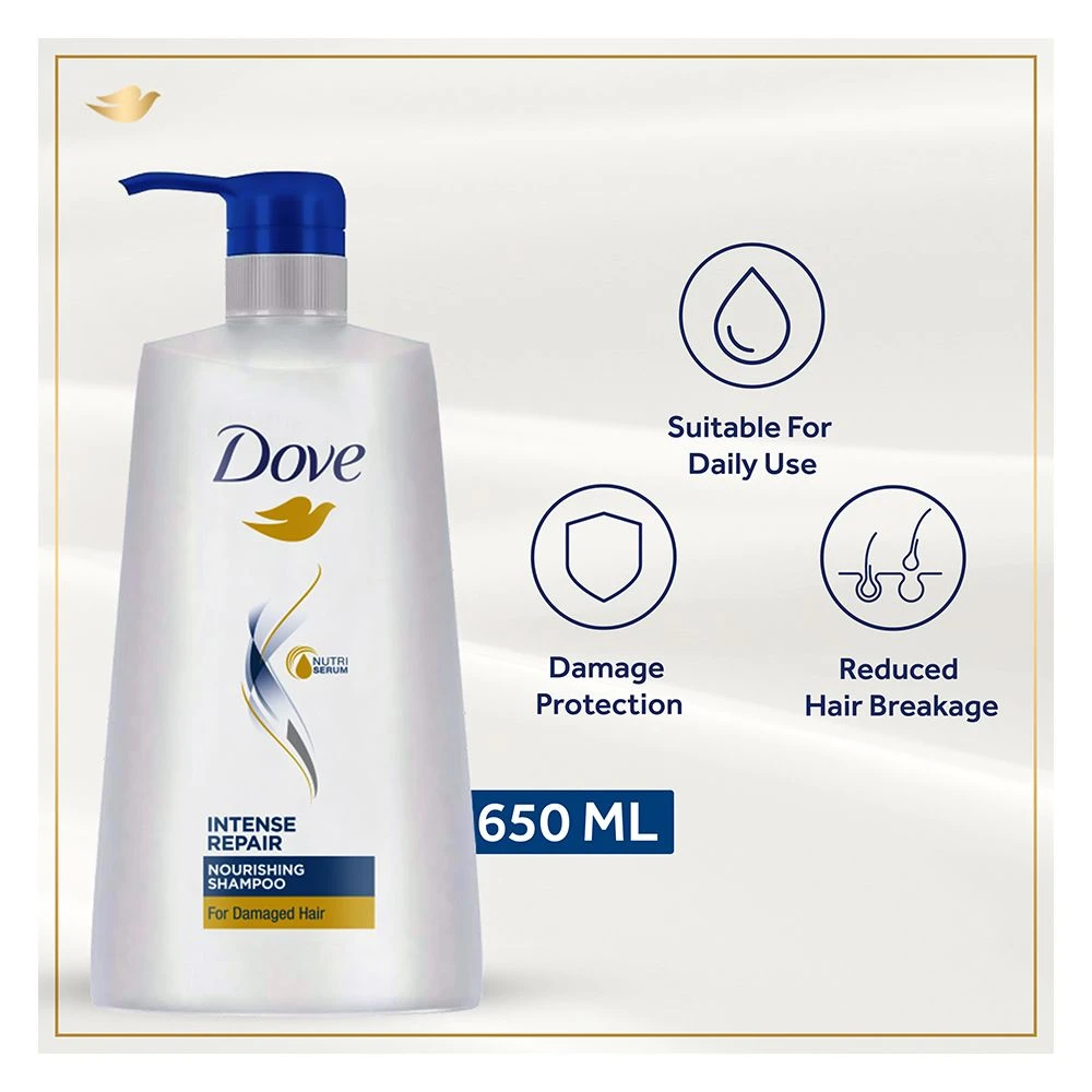 Dove Intense Repair Nourishing Shampoo 650ml